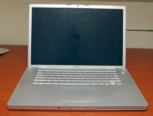 A MacBook Pro from 2007
