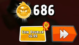 Pay $6.99 to Double Your Coins in Angry Birds Go!