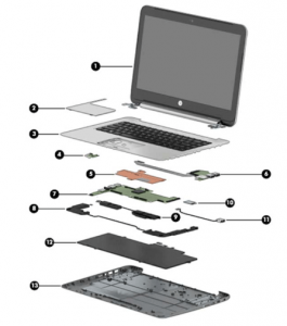 Image from the HP Stream Service Manual