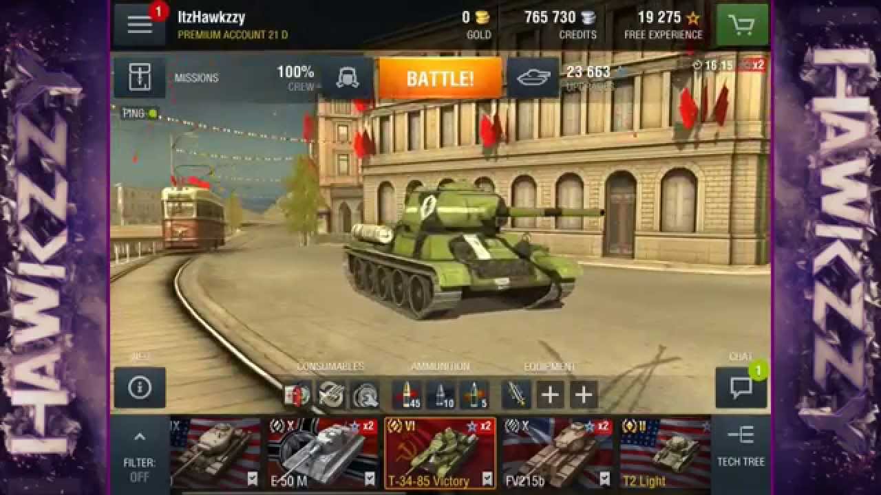World of Tanks Blitz No Shots Victory