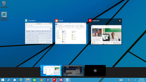 Windows 10 Virtual Desktops