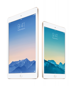 iPad Air 2 and iPad Air Mini 3