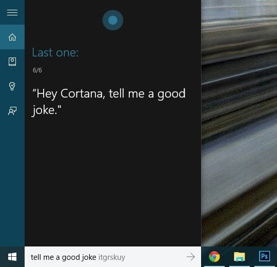 Windows 10 Cortana Assistant